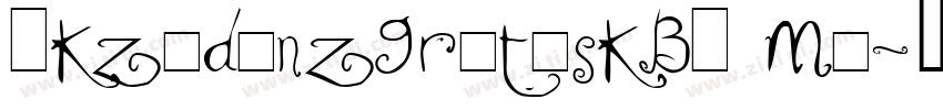 AkzidenzGroteskBO Me字体转换